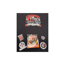 Load image into Gallery viewer, Support 81 SFV 2025 Toy Run Bundle | Tee + Stickers + Magnets + Pouch