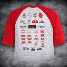 Load image into Gallery viewer, 2025 Big Red Machine Autism Awareness 3/4 Sleeve Tee | Support 81 SFV | All Profits to Charity