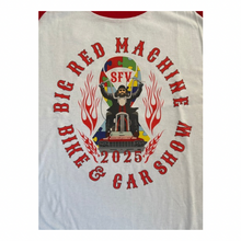 Load image into Gallery viewer, 2025 Big Red Machine Autism Awareness 3/4 Sleeve Tee | Support 81 SFV | All Profits to Charity