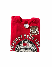 Load image into Gallery viewer, Big Red Machine Skull Originals Tee | Red Graphic T-Shirt | Support 81 SFV