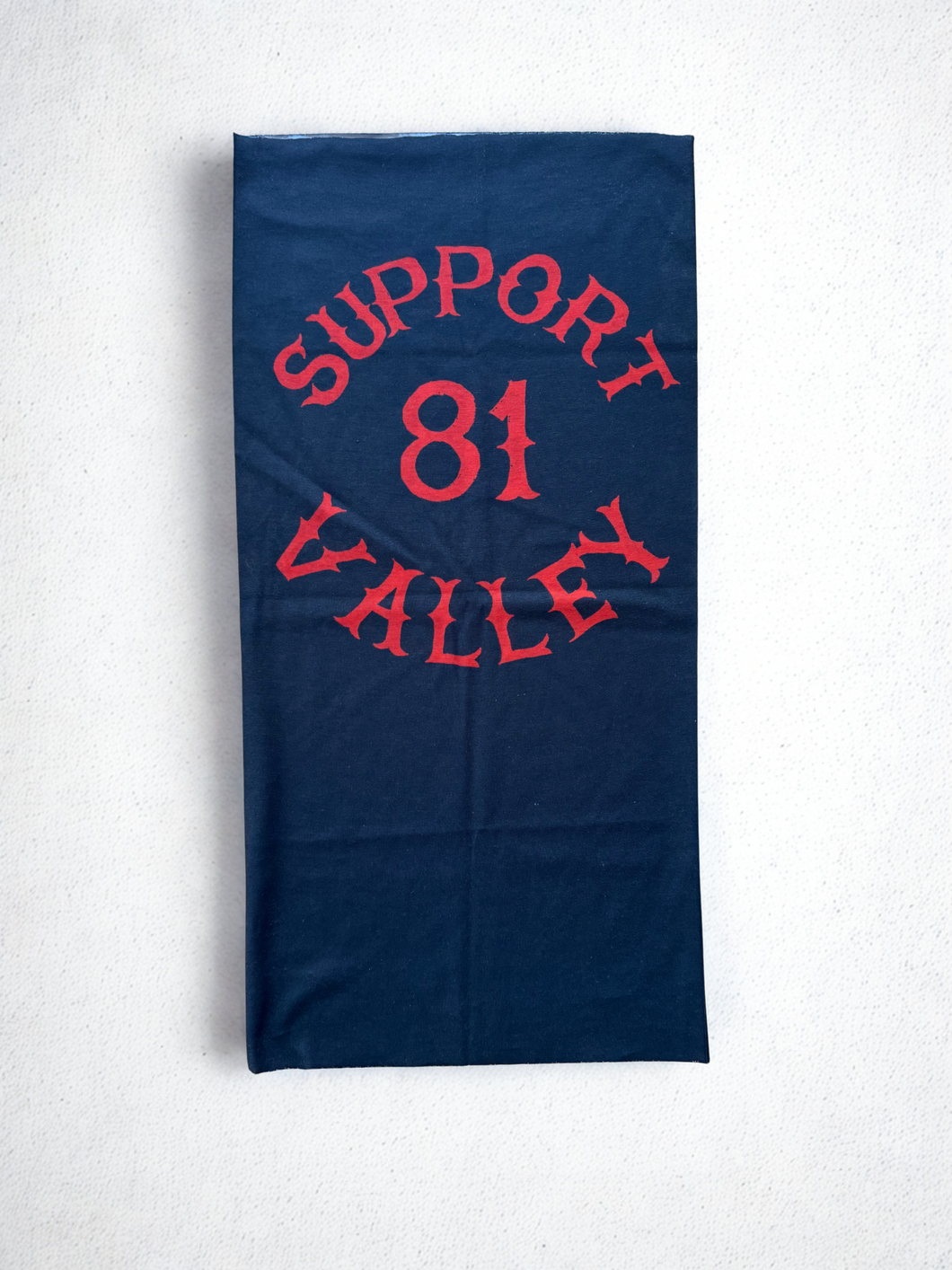 Neck Gator Support 81 Valley Black/Red