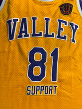 Load image into Gallery viewer, Support 81 SFV Moto Jersey | Purple &amp; Gold | LA Inspired | Big Red Machine

