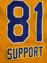 Load image into Gallery viewer, Support 81 SFV Moto Jersey | Purple &amp; Gold | LA Inspired | Big Red Machine
