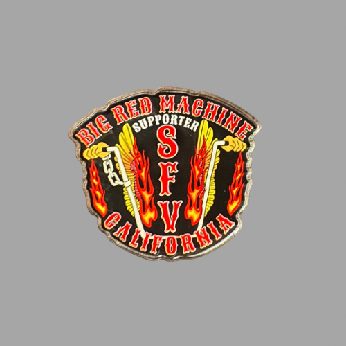 Big Red Machine Handlebars and Wings Acrylic Magnet