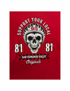 Big Red Machine Skull Originals
