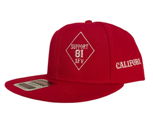 EMBROIDERED  SFV CALIFORNIA SNAPBACK HATS