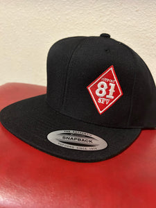 81 SFV embroidered snap back hats