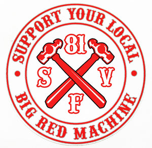 SFV Hammer Sticker