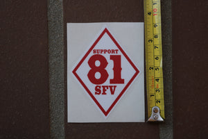 SFV 81 Diamond Sticker