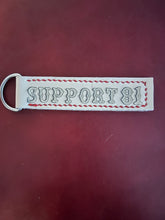 Load image into Gallery viewer, SILVER SFV KEY CHAIN HAND MADE
