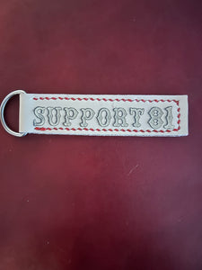 SILVER SFV KEY CHAIN HAND MADE