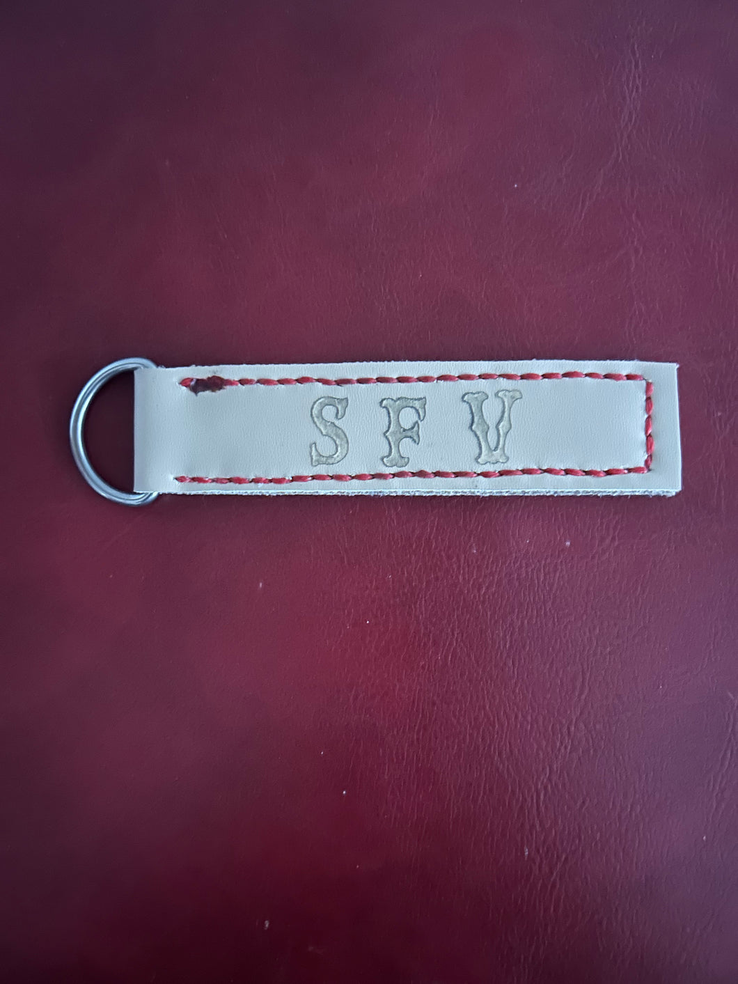 SILVER SFV KEY CHAIN HAND MADE