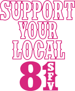 SFV Ladies Support Your Local 81 Tank / V-Neck